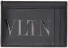 Valentino Garavani Black VLTN Cardholder