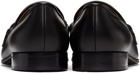 Gianvito Rossi Black Belem Loafers