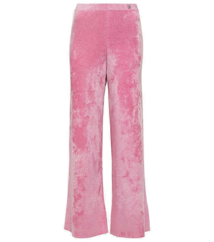 Photo: Gucci Crystal G flared sweatpants