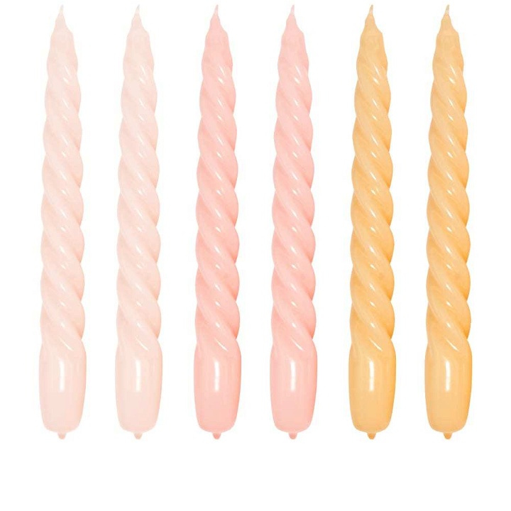 Photo: HAY Spiral Candles - Set Of 6