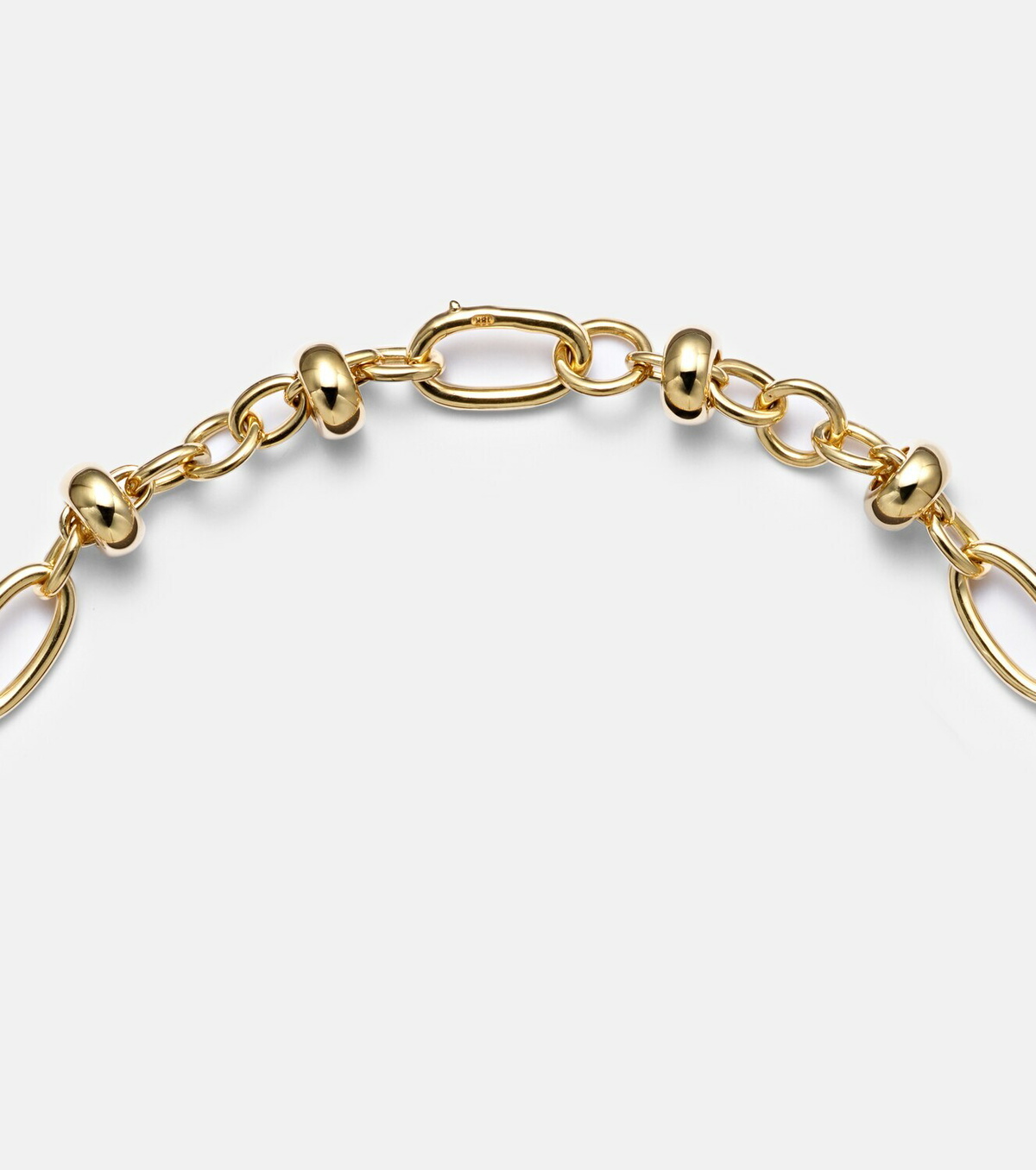 FoundRae Lovestruck Commitment 18kt gold pendant necklace with diamonds