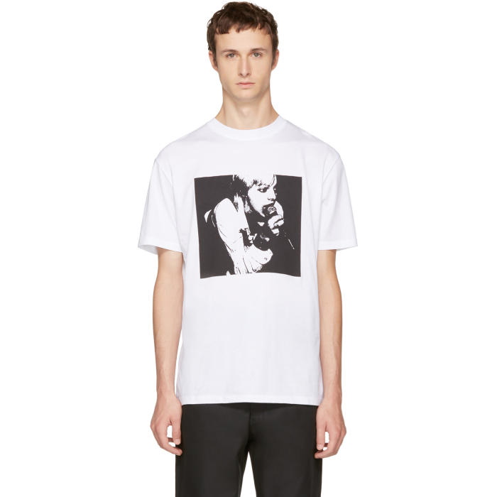 Photo: McQ Alexander McQueen White Usual-Usual T-Shirt 