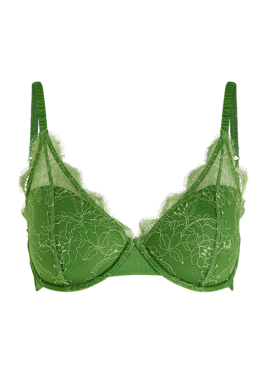 Love Stories Gwenyth Lace Underwired bra Sage