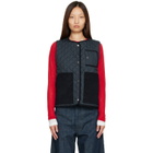 Barbour Navy Thulby Quilted Vest