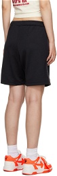 Heron Preston Black 'NF' Shorts
