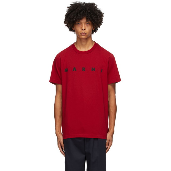 Photo: Marni Red Front Logo T-Shirt