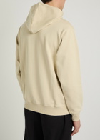 DRÔLE DE Monsieur Nfpm Printed Hooded Cotton Sweatshirt Beige