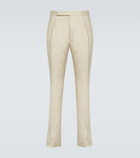 Ralph Lauren Purple Label Gregory linen and silk pants