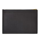 Thom Browne Grey Small Gusset Pouch