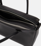 The Row - E/W leather shoulder bag