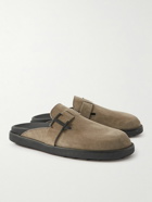 Tod's - T Timeless Suede Mules - Neutrals