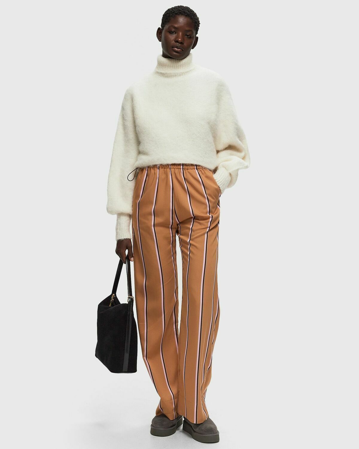 Gestuz Sabigz Ls Bolero White Pullovers