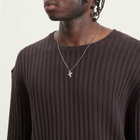 Serge DeNimes Men's Pegasus Necklace in Silver 