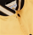 Golden Bear - The Jackson Panelled Cotton-Twill Bomber Jacket - Yellow