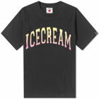 ICECREAM Men's College T-Shirt in Black