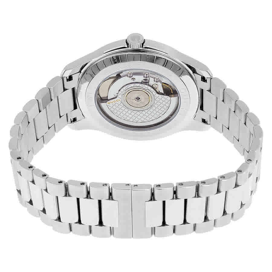 Gucci G-Timeless Automatic Silver Dial Mens Watch YA126320