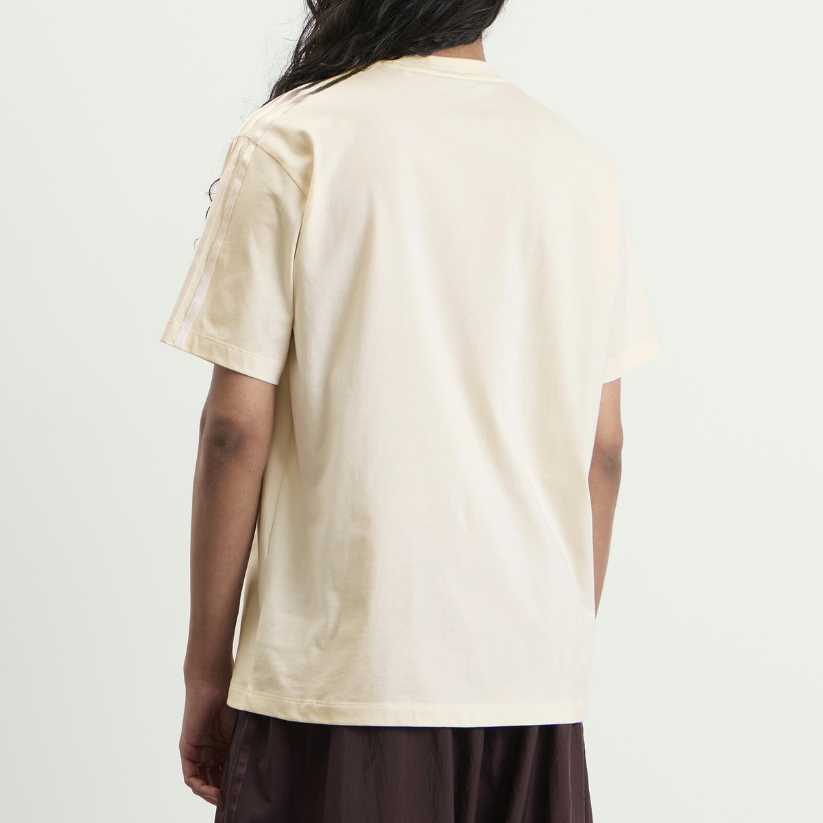 Y-3 Men's Gradient Stripes T-Shirt in Cwhite