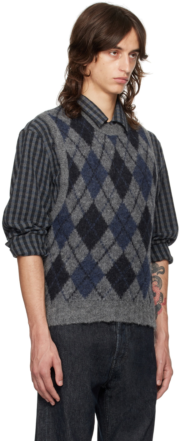 OUR LEGACY Gray Formal Vest Our Legacy