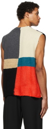 Jil Sander Multicolor Knit Vest