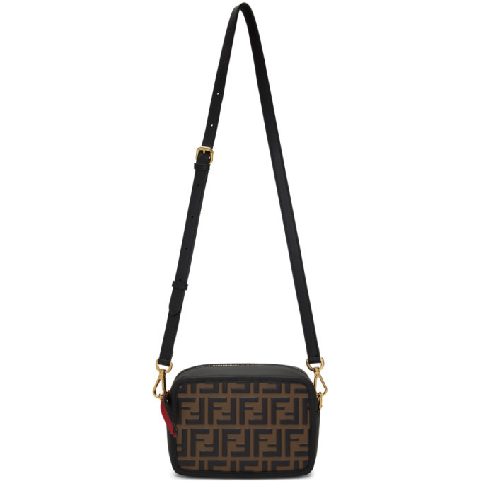 Fendi bag discount brown and black