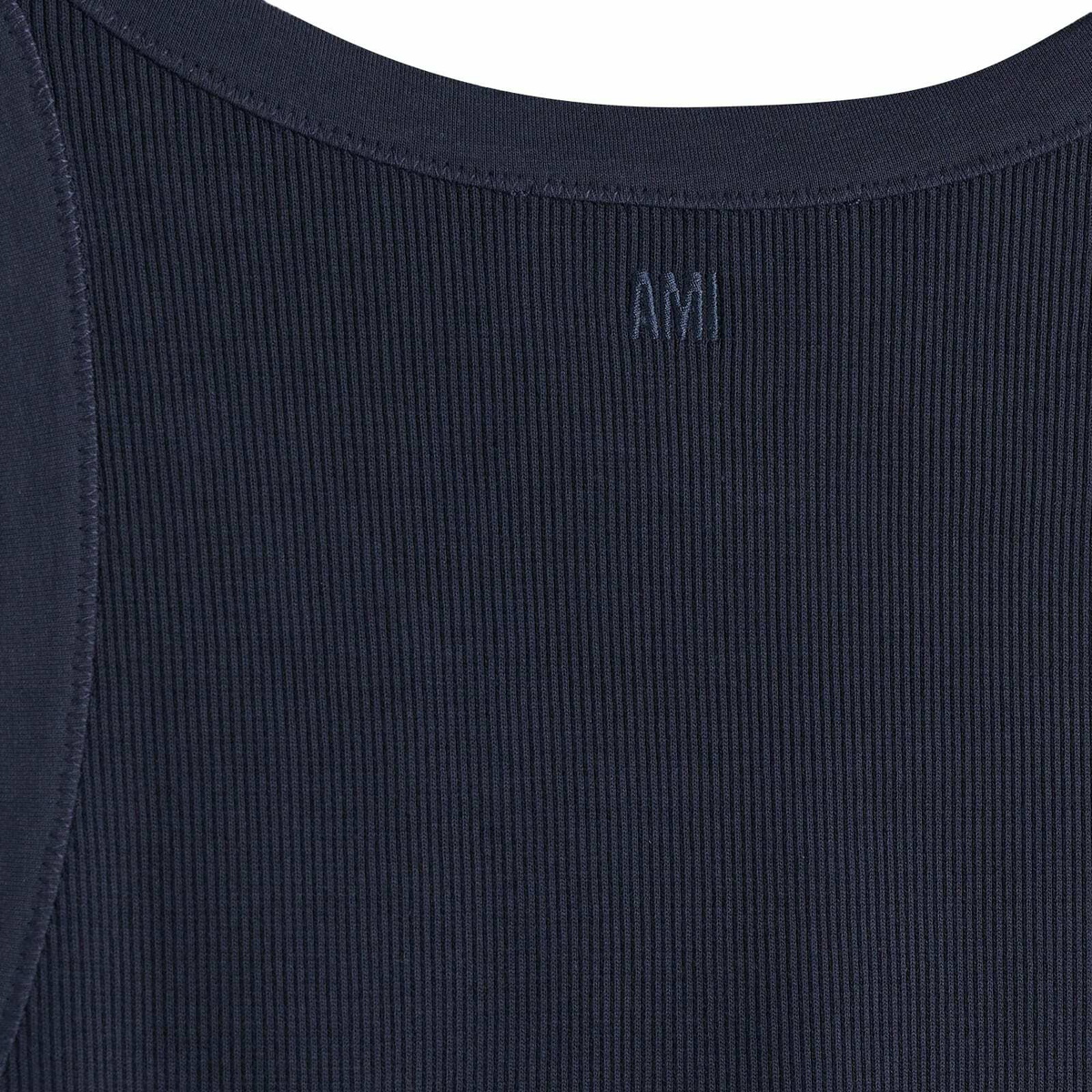 AMI Paris Women's ADC Tank Top in Night Blue