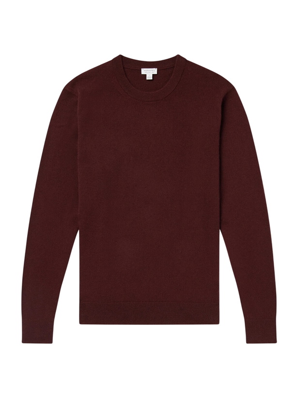 Photo: Sunspel - Cashmere Sweater - Black