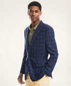 Brooks Brothers Men's Regent Classic-Fit Overcheck Sport Coat | Blue
