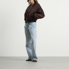 Maison Margiela Women's Reversible Bomber Jacket in Dark Brown