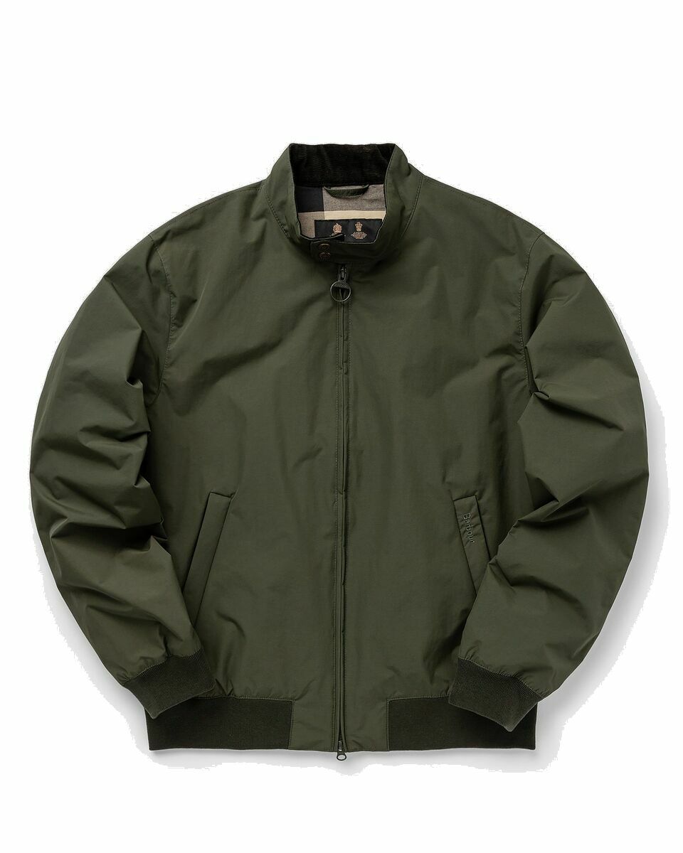 Photo: Barbour Barbour Royston Casual Green - Mens - Bomber Jackets