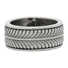 Emanuele Bicocchi Silver Tyre Band Ring