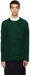Comme des Garçons Homme Plus Green Crewneck Sweater
