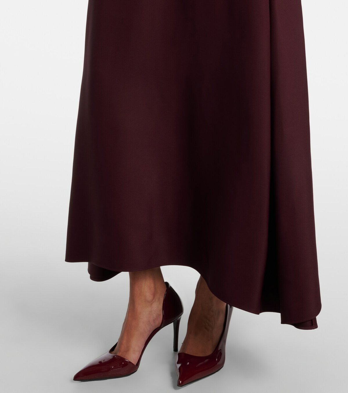 Fforme Carina satin maxi skirt