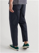 Alex Mill - Tapered Cotton-Blend Twill Chinos - Blue
