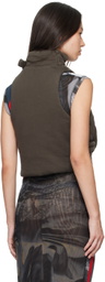 Ottolinger Brown Padded Vest