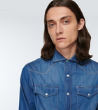 Brunello Cucinelli - Denim Western shirt