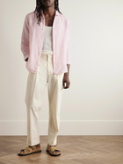 Orlebar Brown - Giles Linen Shirt - Pink