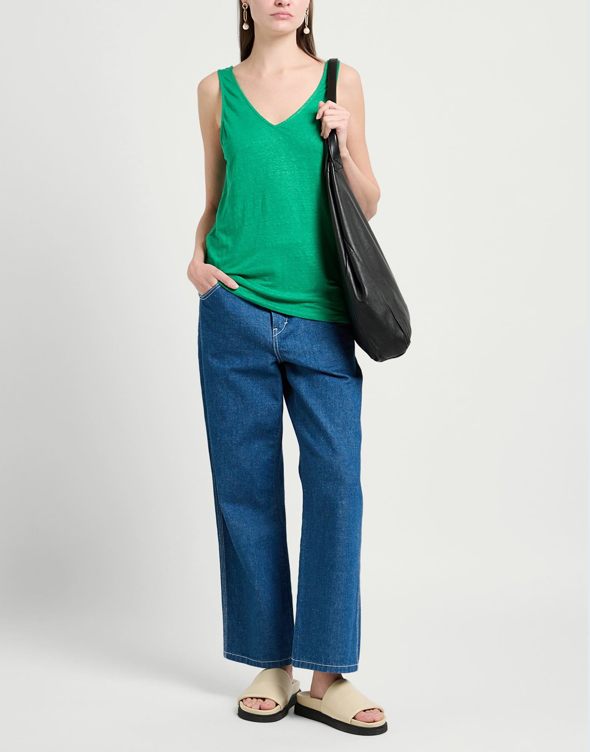 Majestic Filatures Womens Tank top in Green