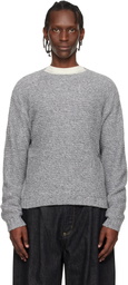 Studio Nicholson Gray Camden Knit Sweater