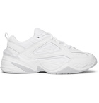 Nike - M2K Tekno Leather, Nylon and Mesh Sneakers - Men - White