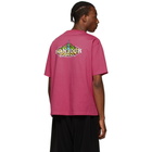 Balenciaga Pink Bonjour T-Shirt