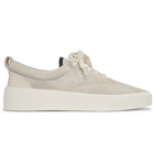 Fear of God - 101 Leather-Trimmed Suede Sneakers - Gray