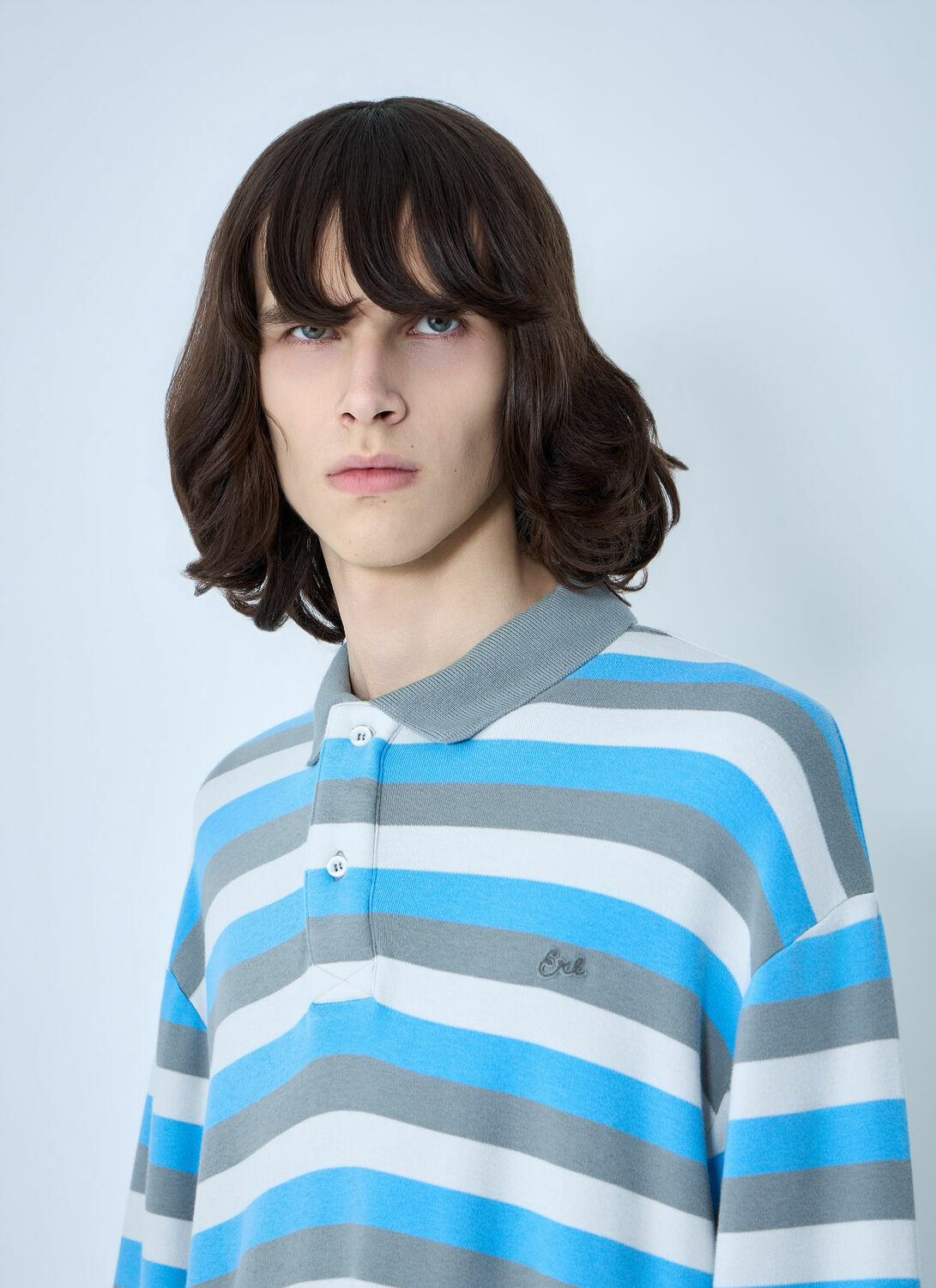 ERL Striped Polo Shirt