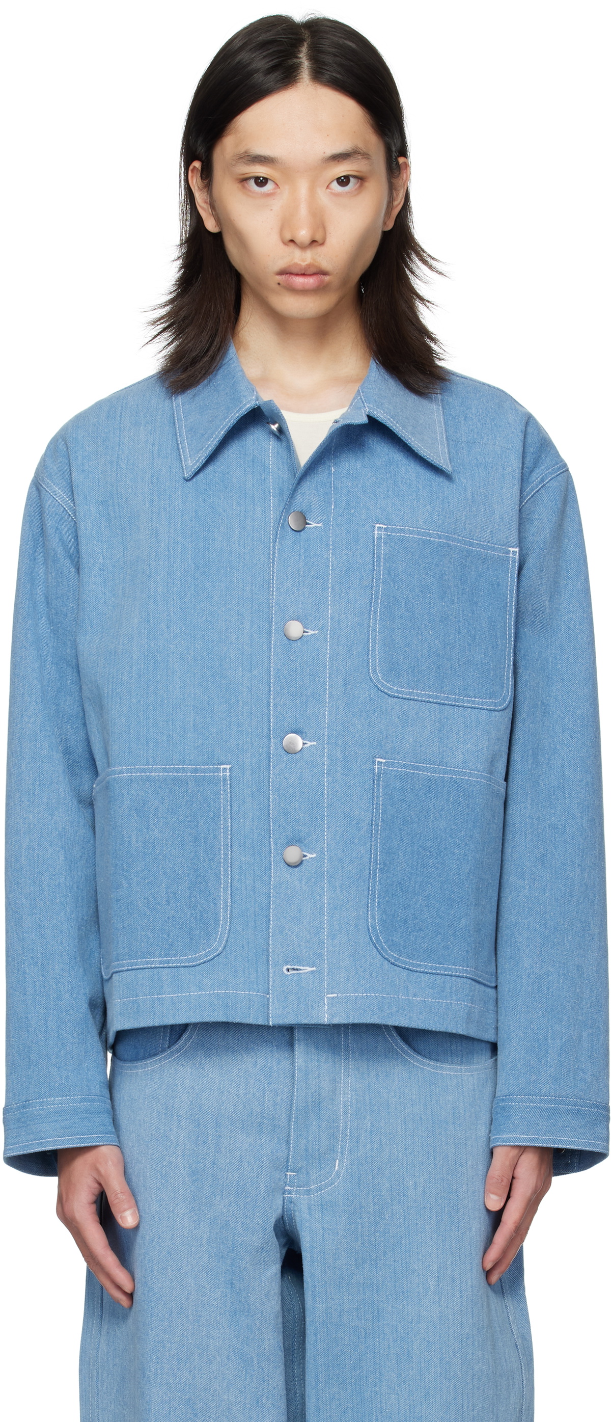 colbo Blue Steam Denim Jacket