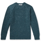 Inis Meáin - Donegal Merino Wool and Cashmere-Blend Sweater - Blue