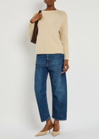 Weekend Max Mara Caprile Barrel-leg Jeans Blue