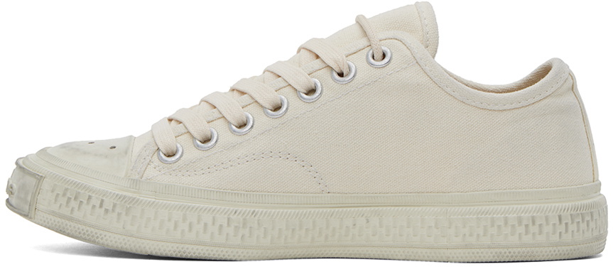 Acne Studios White Velcro Strap Sneakers Acne Studios