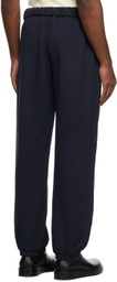 Dion Lee Navy Cotton Lounge Pants