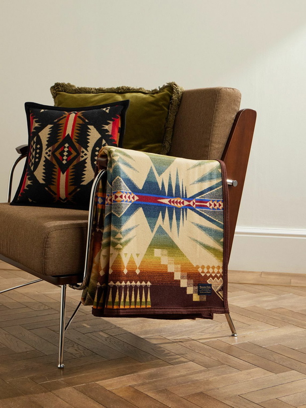 Photo: Pendleton - Jacquard-Knit Wool and Cotton-Blend Throw