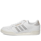 Adidas Continental 80 Stripes Sneakers in White/Grey Two/Off White