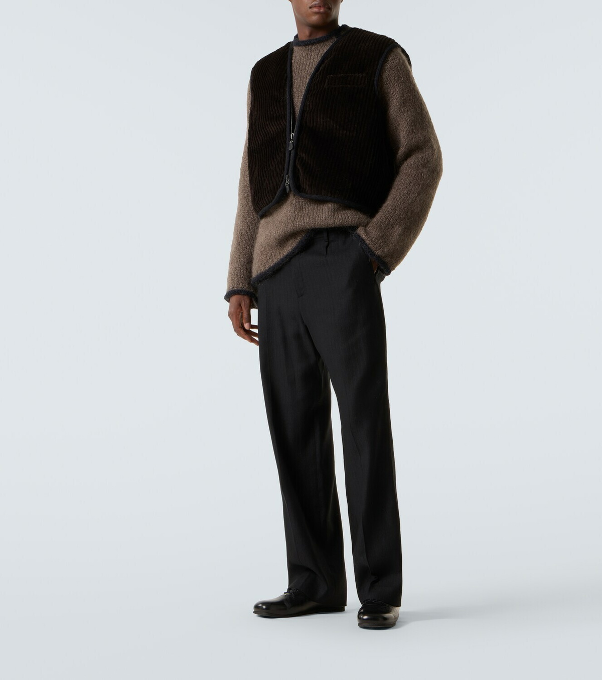 Our Legacy Top cotton corduroy vest